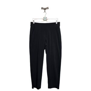 Athleta Brooklyn Mid Rise Ankle Pant Comfort Athleisure Classic 12 Black